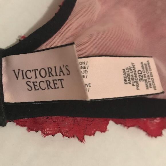 Victoria's Secret padded wired Push up Dream Angels bra 32D - Picture 6 of 11